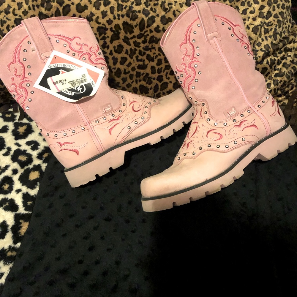 Justin suade and rhinestone boots